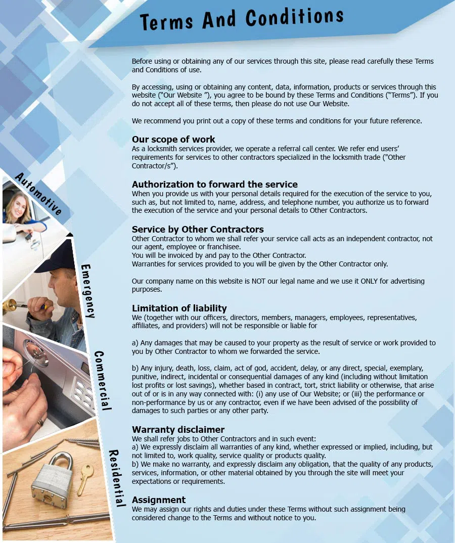 City Locksmith Services Phoenix, AZ 480-612-9219